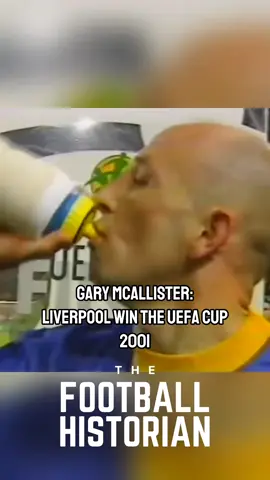 Gary McAllister: Liverpool win the UEFA Cup 2001 🏆 #garymcallister #liverpool #uefacup #treble #alaves #deportivoalaves #lfc #football #footballedit #footballtogether #footballquotes #Soccer #footy #footyedit #footballhistory #footballhistorian #footballtiktok #footytiktok #soccertiktok 
