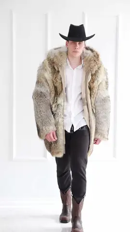 Jacques | Men’s Luxury American Coyote Fur Jacket With Big Hood made in your measurements 🪡✂️ #whitefoxcoat #pinkfox #blue #switzerland🇨🇭 #foxcoat #furcoat #london #newyork #austrianalps #furcoat #luxurylife #luxuryliving #fashion #tiktokfshion #winter #apresski #womanstyle #minkfurjacket #furjacket #coat #london #furcoats #furjacket #whiteminkfur #fur #gstaad #toronto #luxurycoat #coyotefurcoat #coyotefurjacket