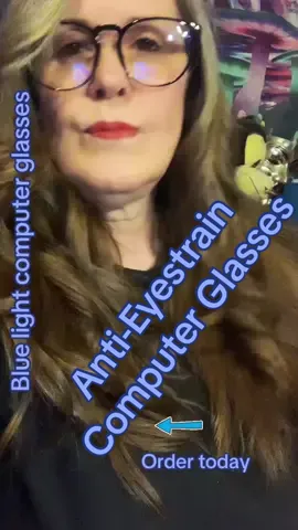 Blue light anti-eyestrain computer glasses are stylish and affordable! #bluelightblockingglasess #bluelight #computerglasses #officelife #fashion #officesupplies #fypツ #savingsquad #giftideas 