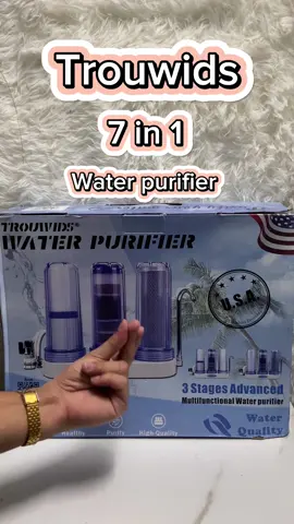 Gusto mo bang maka tipid sa mineral water? No more blue gallons, no more waiting for delivery. One time payment, what are you waiting for?  get yours Trouwids 7 in 1 water purifier #water #purify #purifier #waterpurifier #trouwids #7in1 #tipidtips #alkaline #filter 