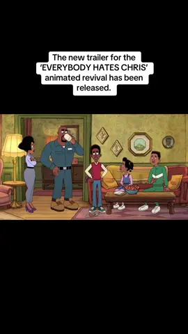 The new animated series of “Everybody Hates Chris” releasing September 25th on #comedycentral #everybodyhateschristvshow #animatedseries #cartoon #entertainment #fyp #fyn #foryoupageofficiall 