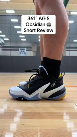 361° AG 5 “Obsidian” On Feet & In Hand Looks - Short Review . If you’ve played in the 361 Degrees AG 5, what are your thoughts on them? . . #361degrees #361sport #361ag5 #sneakers #basketballshoes #shoes #kicks #sneakrtweakr