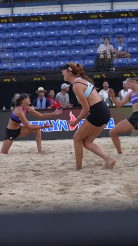 NOBODY 🤯🤯🤯 #avpleague #beachvolleyball