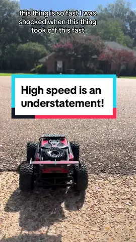 This off road truck is FAST! Such a great gift for the holidays. Don’t miss out on this sale! Click the link on the screen to check it out! #offroadtruck #fast #truck #powerfulmotor #kids #toys #remotecontrol 