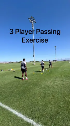 3 Player Passing Exercise🔥#etfootballtraining #Soccer #football #training #rsl #realsaltlake #slc #utah #realsaltlakeacademy #MLS #mlsnext #coach #coaching #coacheti #coacheti #coacheti #dailyvitamins #ettraining #elite #etft #playerinterviewseries 