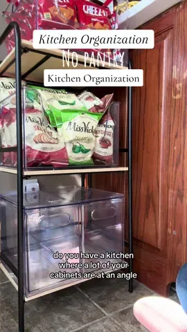 Kitchen Organization. We do not have a pantry in our kitchen so here is what we do. @target #kitchen #nopantry #kitchenorganization #organizingtiktok #kitchenfavorites 