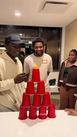 This game needs pray and dedication 😂 #houseparty #thefunhq  #gamehouse #redcupgame #games #games