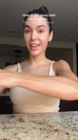 Happy gut 🤝 glowy skin #skinhealth #skintips #viral #fyp 