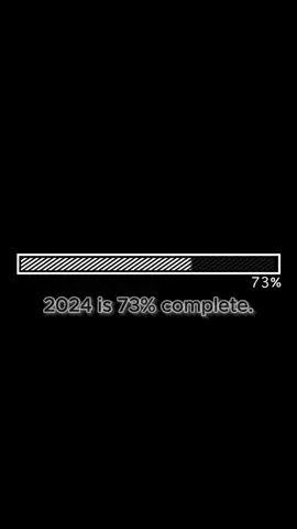 2024 is 73% complete.