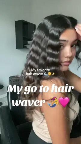 shes a mermaid 🧜‍♀️🩷@TYMO BEAUTY US #waveshair #hair #beachwaves #mermaidhair 