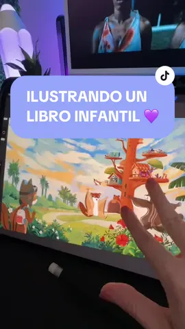 Cuántas capas más usaré? 👀😂  #arte #procreate #ilustracion #libroinfantil #freelanceillustrator 