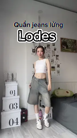 Phần 52: Lên cho anh chị em chiếc quần jeans lửng form rộng cạp trễ màu vintage đây🥰🥰 #daisy_realme #fashion #phoidoxinh #quanjeanslung #shortjeans #lodes 