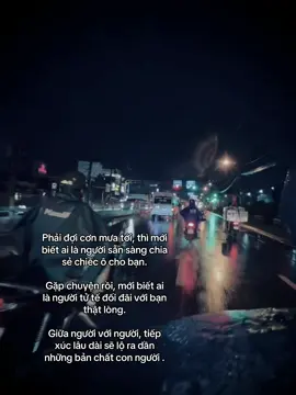 Phải đợi con mưa tới, thì mới biết ai là người sẵn sàng chia sẻ chiếc ô cho bạn…!#xyzabc #cuocsong #viral #fup 