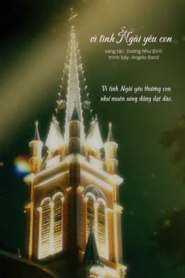 Vì tình Ngài yêu thương con mãi vô biên vô tận. ❤️ #AngeloBand #nhomangelo #duongnhudinh #thanhca #conggiaovietnam #nhacthanhca 