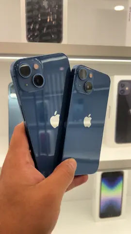Iphone 13 y 13 mini de 128gb #stock #iphone #apple #azul #seminuevos 