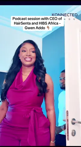 BTS recoding session with the CEO of HairSenta and HIBS Africa.  Gwen Addo Gwen Addo, formally known as Gwyneth Gyimah Addo, is a successful Ghanaian entrepreneur and the CEO of *The Hair Senta*, a leading luxury human hair company in Ghana. After earning her BA from the University of Ghana and gaining an MBA in Entrepreneurship and Innovation from CEIBS, she transitioned from a career in banking at Standard Chartered Bank to pursue her passion for the beauty industry. She started *The Hair Senta* by selling human hair extensions out of her car and has grown it into an international brand with a significant presence in Africa, Europe, and the U.S. #ghana #hairsenta #gwenaddo #hairbusiness #podcast #ghanapodcast #konnectedminds 