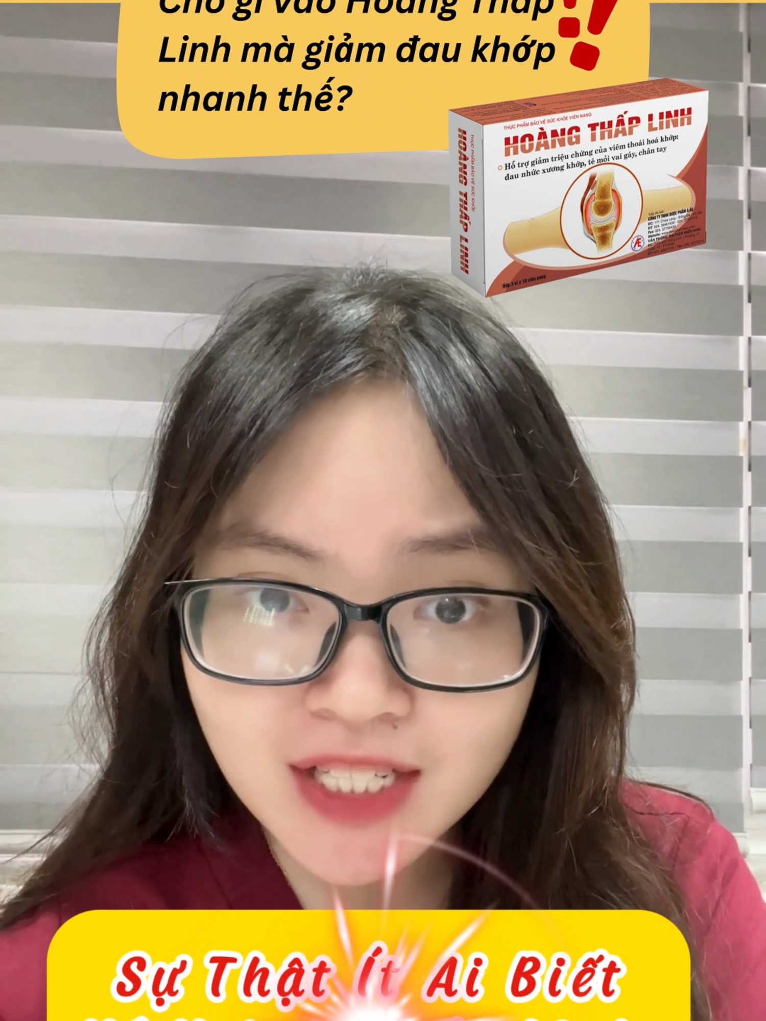 Sự Thật Ít Ai Biết Về Hoàng Thấp Linh Hiệu Quả Từ Đâu ??? #hoangthaplinh #trandichkhop #viembaohoatdich #viemkhop #viemkhopdangthap #viemkhopgoi