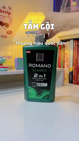 🫧Eo ôi cái mùi hương nam tính phát mê luôn🫧. #romano #romano2in1 #daugoinam #daugoi2in1 #unboxing #viral #tiktok #xh #hengaplai 