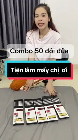 Đẹp thì ai chẳng mê phải không mấy chị#combo50đôiđũa #combo50doiduamavang #xuhuong #thắngtạphóa 