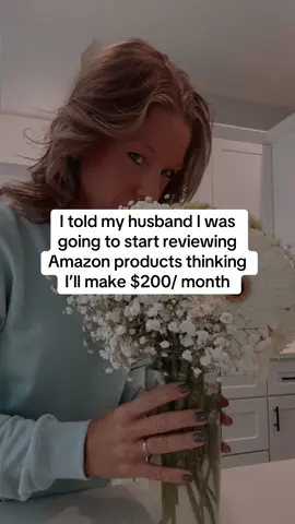 💥This is so different than the norm  Here's how I do it: Using the Amazon app, I scan products around my house to see if they're sold on Amazon, it’s can be anything!  As an Amazon reviewer, if the product is found on Amazon, I can make a short review video on it, upload directly to Amazon, and  Amazon puts these videos on the product pages. When someone watches my video and buys the product (or a similar one) I get paid a commission! 🙌🏼 The products you review only need to be SOLD on Amazon. You don't have to purchase them from Amazon. Even if I bought the product from other stores like Costco, Walmart, Target, Kohls, Sephora... 💥 But what I love about this side hustle... These videos will keep making me commissions months down the line! For example, I reviewed my vacuum back in July, I made $24 just from that one video over the weekend. The commissions add up!  🫶 FOLLOW me to learn more about this! Anyone can do this! I've a step-by-step program that has already helped thousands get approved. There is a strategy to get approved and this program teaches you all the tips and tricks!  ✅ Comment 