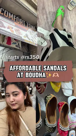 Stylish and affordable Slippers and sandals at Boudha✨🫶🏻 Insta- Flauntingmycurves Youtube- Amishi Pandey #fyp #plussize #fypシ #minihaul #plussizetiktok #sandals #affordable #fashion #loveyourself #selflove #explore #nepal 