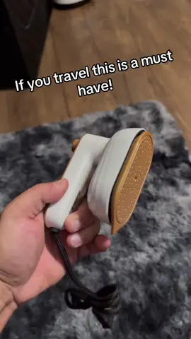 Forget that big ole iron #mini #iron #travel #miniiron #steam #wrinkles #portable #fyp #foru #AD #ttshop #falldealsforyou 