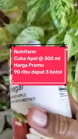 #cukaapel #nutrifarmcukaapel #cukaapelbundle3botol 