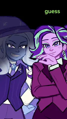 my beloveds 🙏 #guess #arttrend #artistsoftiktok #starlightglimmer #trixielulamoon #mlp #mylittlepony #mlphumanized #digitalart #procreate #trixiexstarlight #mlpfanart 