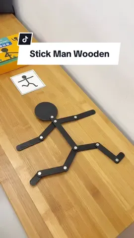 24 keping kad double side, 48 gaya berbeza🥰 #woodenman #woodtoy #motorskillactivity #handeyecoordination #kidsactivities #toys #creativethinking 