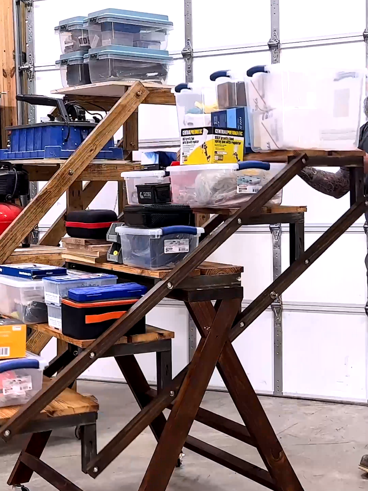 This Transforming Table can be practical for anybody. Indoor or Outdoor, I’ll let you choose.   #woodworking #maker #creative #DIY #transformation  #