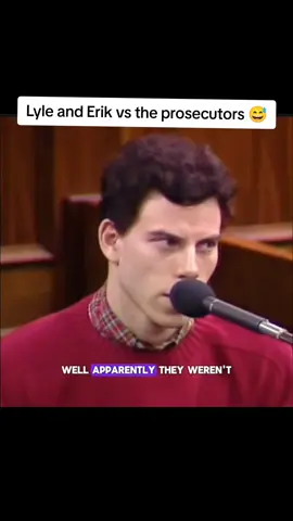 menendez brothers cross examination 😁 #menendezjustice #menendezbrotherscase #fyp #erikmenendez #lylemenendez  #fypage #netflixmonstersmenendez 