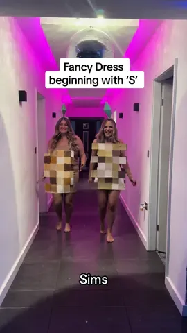 Dress as something beginning with ‘S’ for Sam’s 30th birthday party 🪩 #fancydress #birthday #weekendaway #friends #costumeideas #fyp #partyideas #halloween 