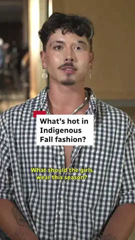First Nations fashionistas at Montreal Fashion Week tell us what's trending. #IndigenousTikTok #indigeniousfashion 