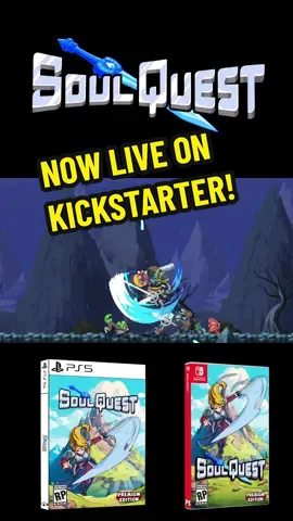We are teaming up with the eternally excellent Freedom Games to handle the physical for their awesome Kickstarter that just went live, SoulQuest!  Can you master this in depth combat system that has some serious combo depth?! Back it today! SoulQuest, via @Kickstarter https://www.kickstarter.com/projects/freedomgamesgg/soul-quest?ref=android_project_share #kickstartergames #soulquest #nintendoswitch #ps5 