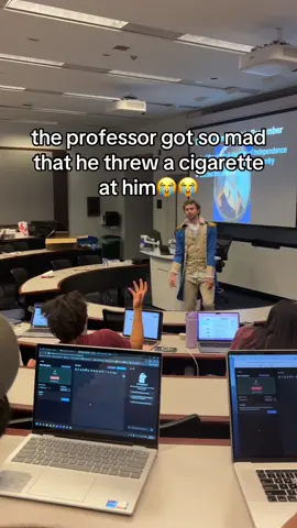 He was just using study fetch 😅 #professor #teacher #school #college #notes #publicfreakout 