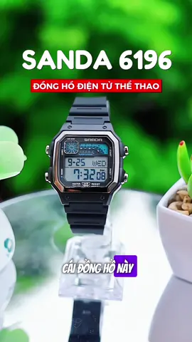 Đồng hồ điện tử thể thao đến từ nhà Sanda, phù hợp cho cả học sinh và cả phụ huynh nha #donghodientu #donghothethao #donghochongnuoc #đồnghồ#donghonam #sandawatch