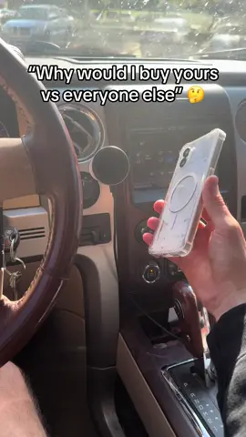 Imagine this in your car for 2 seconds 🚗 #magsafe #TikTokShop #luxury #metal #fastcharging #magmount #carmount #Summer #fylシ #iphone #phoneholder #fypシ゚viral 