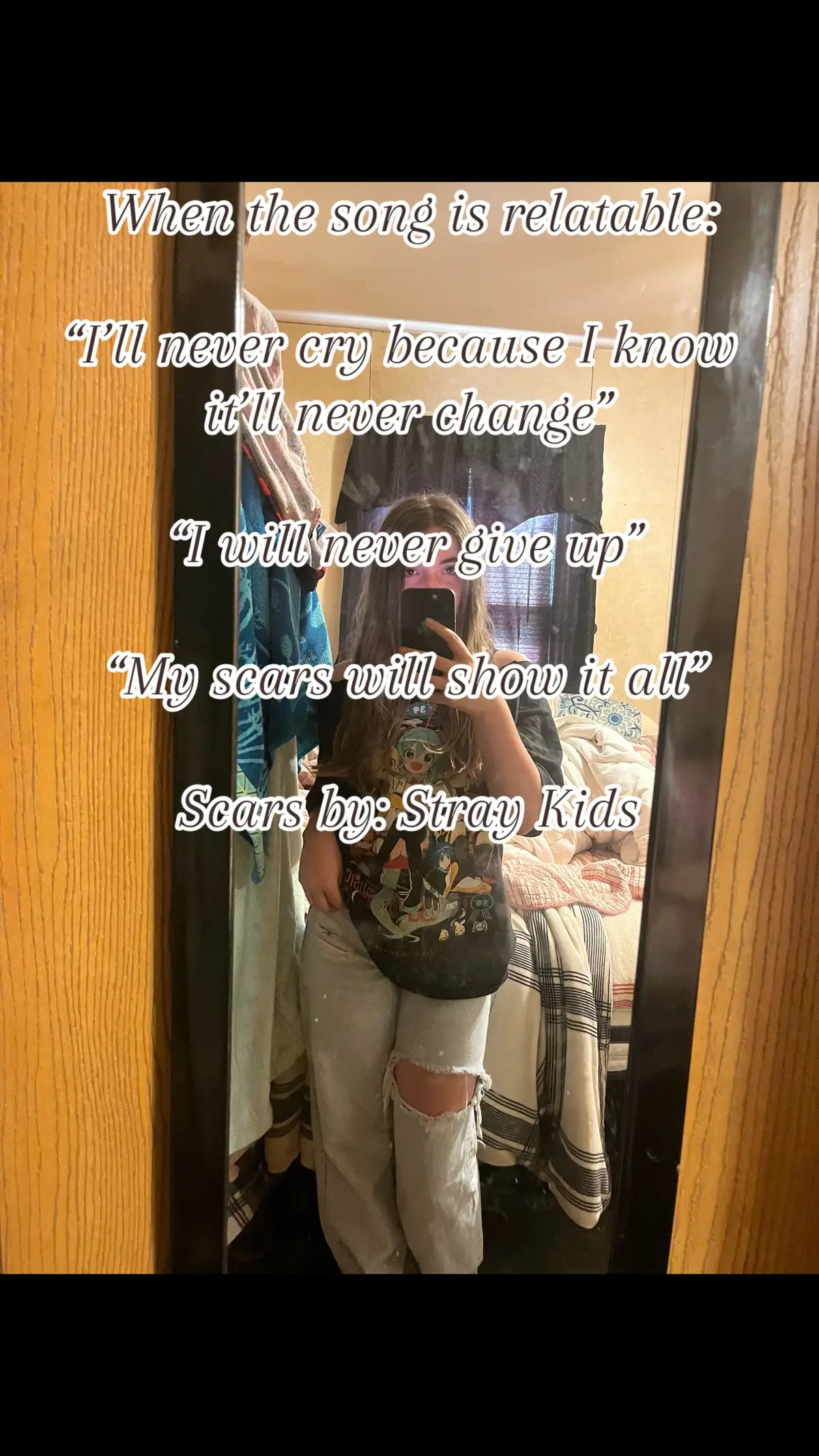 #fypシ゚viral #starykids #relatablesongs #deepmeaningsong Stray Kids all day every day, and no I dont wanna k1|| myself (yet)