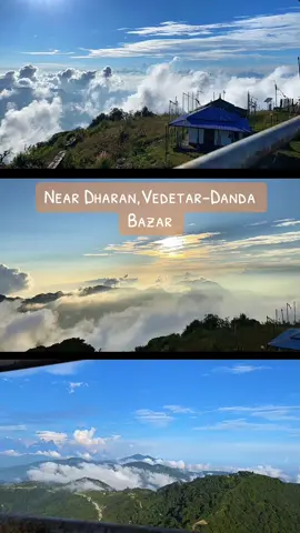 Near Vedetar-Dhoje danda-Danda bazar view tower,Dhankuta #fyp #vedetar #dandabazar #explore #hike #clouds #abovetheclouds #sunset #foryou #eastnepal #trending #dhankuta #dharan #view #landscape #travel #bestview #heaven #peace #timelapse 