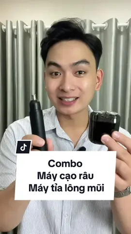 Máy cạo râu và máy tỉa lông mũi dùng an toàn. Anh em phải có hoặc chị em mua tặng cho các anh trai nha #quidream #maycaorau #maytialongmui #maycaoraudanang #LearnOnTikTok #enchenvietnam #enchenmini6 