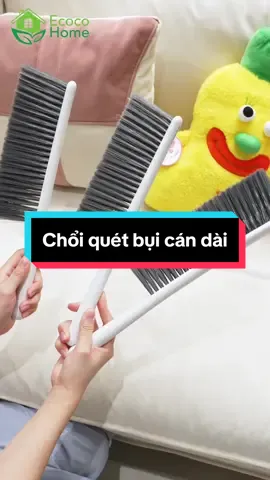 Chổi quét bụi cán dài #ecocohome #ecoco #dogiadungtienich #choiquetnha 