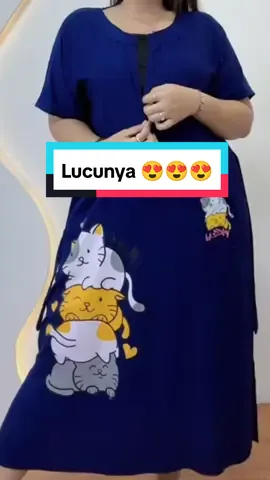 Baju dres Panjang motif miaow LD 120 Bahan Adem Promo Spesial Cek Sekarang Sebelum Kehabisan #dastermurah #dasterviral #belilokal #wibgajian 