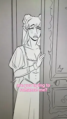 rizz rizz baby… I guess 🤡 My characters Mel and Ilvan. You can find them in my webcomic The Deals We Make on WebtoonCanvas. This version is a work in progress. #fantasyart #fantasy #oc #originalcharacter #skit #animatic #animaticmeme #webcomic #webtoon #webtooncanvas #webtooncanvasartist #romance #romaceread #fakedatetrope #thedealswemake #enemiestolovers #shapeshifter #elf 