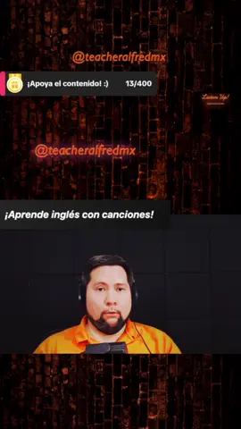 ¡Aprende inglés con canciones! 🎶🇺🇸 Teacher Alfred Radio. Todos los martes y jueves en vivo después de la presentación del tema principal de la noche. En esta ocasión, escuchamos canciones variadas 🤟🏼🎸. #Inglés #AprendeIngles #English #Ingles