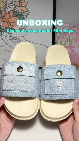 Dép xinh màu đẹp, mang êm chân lắm nha #dep #rabbittown #depquaingang #deprabbit #giaydep #depnu #xuhuong #unbox #unboxing #viral #hot #fyp