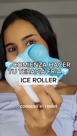 Double-headed ice roller two-in-one facial massager, great for reducing swelling