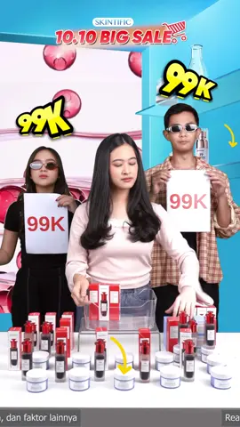 🌻10.10 BIG SALE Ingin eksfoliasi paket hemat? Buruan checkout Combo Peeling Solution Serum dan 5X Ceramide Moisturizer! Karena semua produk SKINTIFIC lagi diskon sampai dengan 50%. Yuk buruan borong di TikTok Live SKINTIFIC sekarang! ❤️🥰 #skintific #peelingsolutionset #jerawat #eksfoliasi #ahabha #blodserum #diskonskintific #1010bigsale 