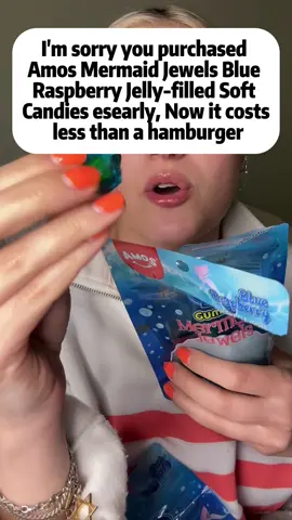 Mermaid jewels amos gummies #fyp #amos #mermaid #candy #candyreview