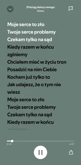 (Po)ciag dalszy nastapi - Gibbs #spotifylyrics #polka #🇵🇱 #fypシ゚ #speedsongs #viral #gibbs 