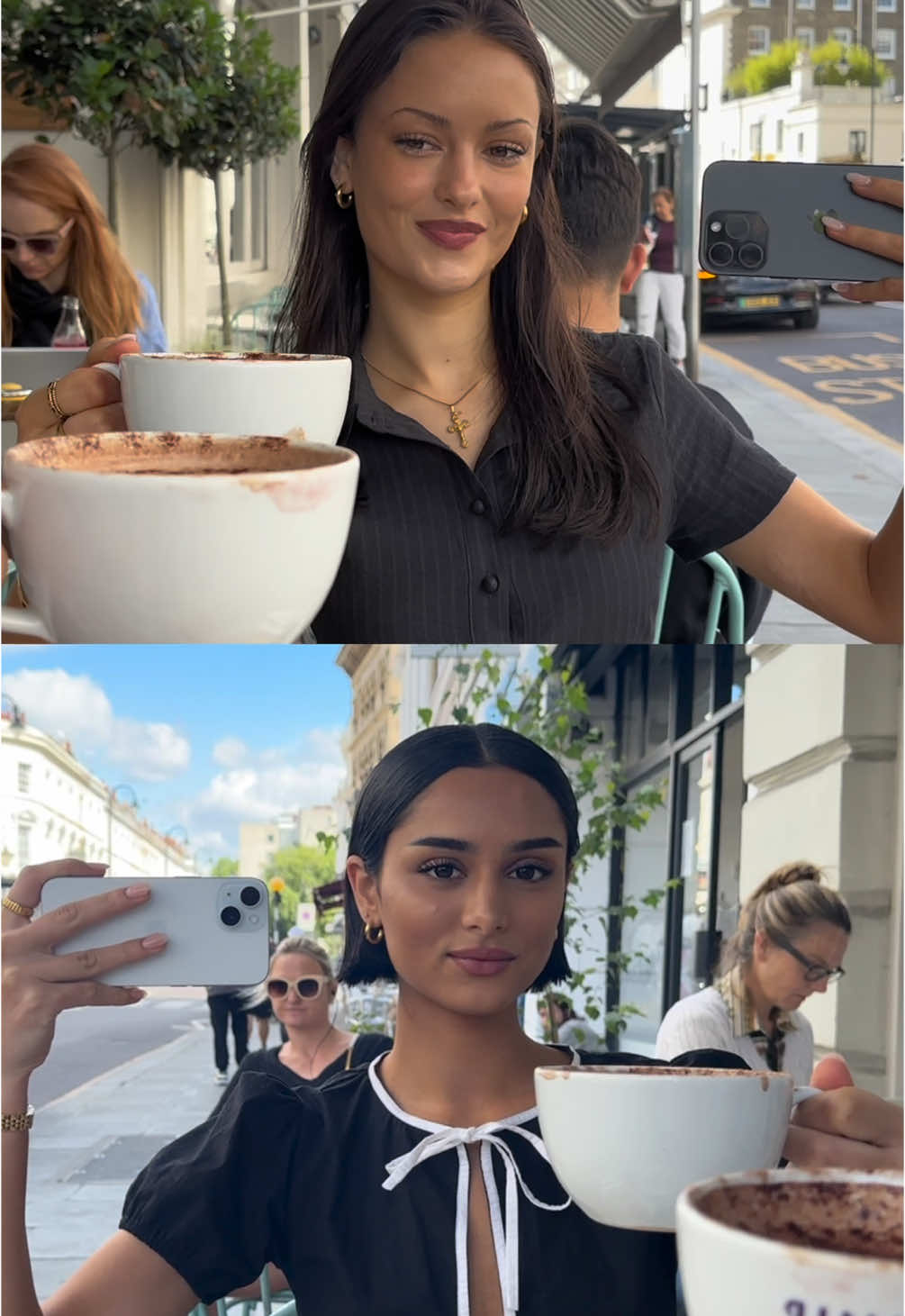 coffee dates in london 🫶🏼 @holly #duo #BestFriends #londonlife #girlsbelike #coffeeaddict 